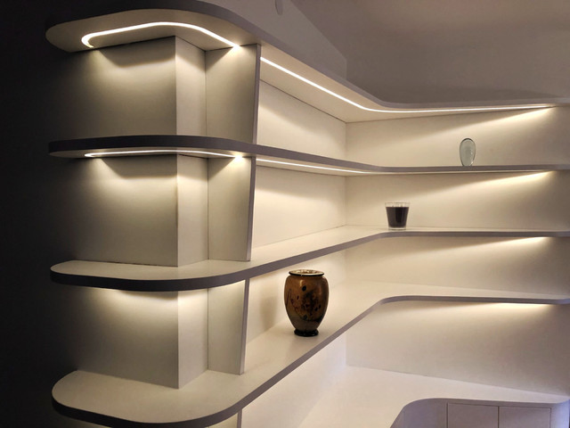 LED bookcase lights