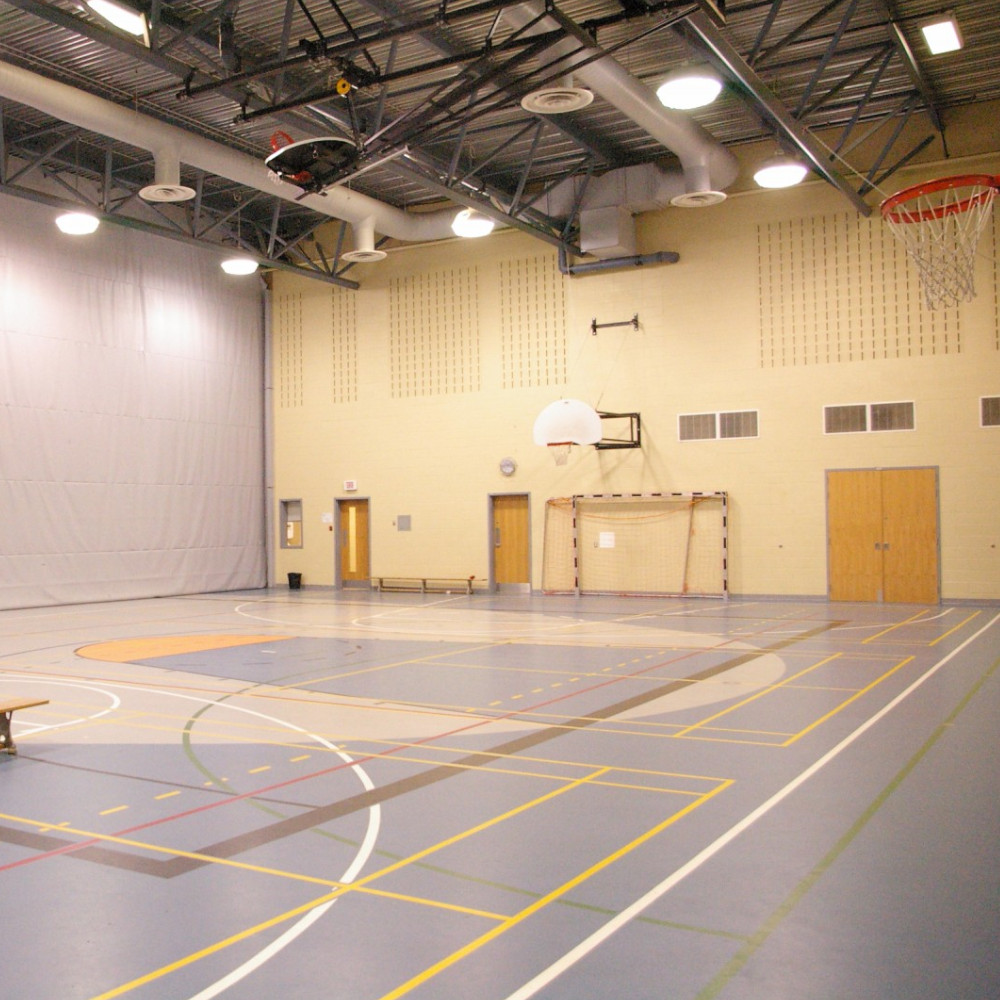 éclairages LED de gymnase