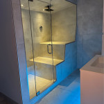 éclairages LED de douche