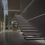 éclairages LED d'escaliers intérieurs