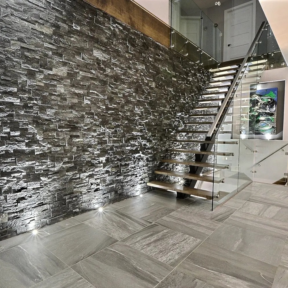 éclairages LED d'escaliers intérieurs