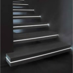 éclairages LED d'escaliers intérieurs