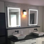 LED lighting mirrors