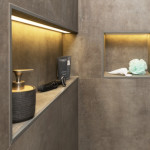 LED shower niche lights