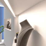 lumières LED de niche murale