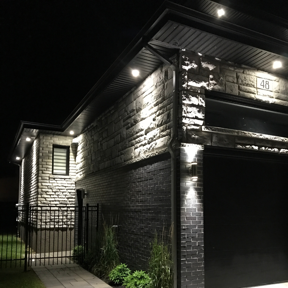 LED soffit lights