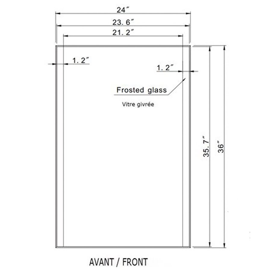 GALAXY II LED MIRROR