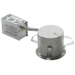 INSULATED HOUSING FOR GU10 3 5/8''