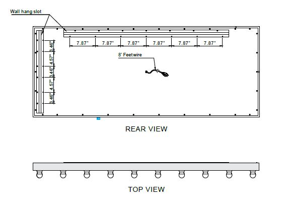 HOLLYWOOD DRESSING LED MIRROR