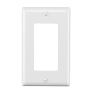 SINGLE WALL PLATE WITH SCREWS