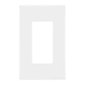 SINGLE SCREWLESS WALL PLATE