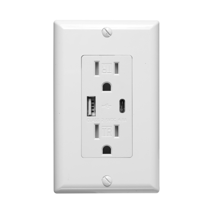 PRISE ÉLECTRIQUE USB   TYPE C 4.8A