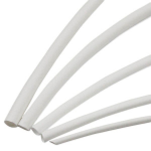 WHITE HEAT-SHRINK TUBE – SOLD BY THE INCH