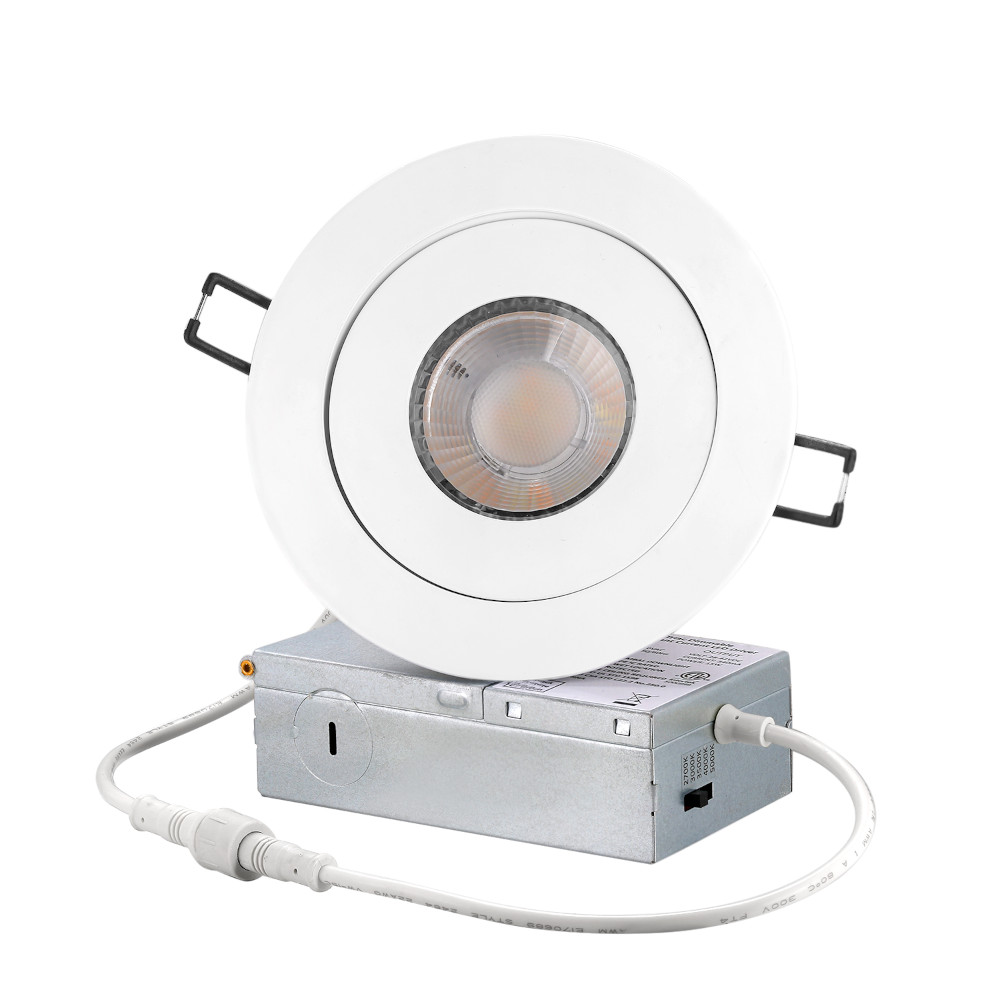 TILTING LED RECESSED 4'' DLG (RGBW CCT) - 9W