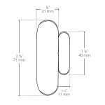 DÉTECTEUR CONTACT DE PORTE WIFI INTELLIGENT