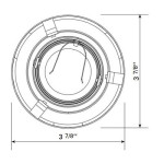GU10 TRIM - ADJUSTABLE ROUND