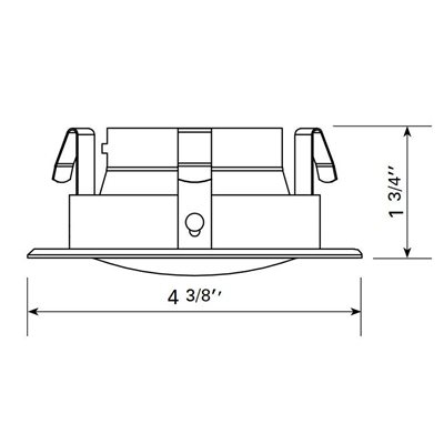 GU10 TRIM - SQUARE/SHOWER