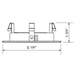 PAR20 TRIM - ADJUSTABLE SQUARE
