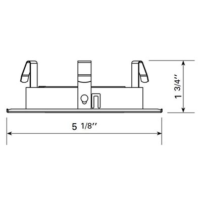 PAR20 TRIM - ADJUSTABLE SQUARE
