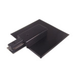 END CONNECTOR AND TRACK PLATE