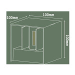 LUMINAIRE MURAL LED EXTÉRIEUR AJUSTABLE