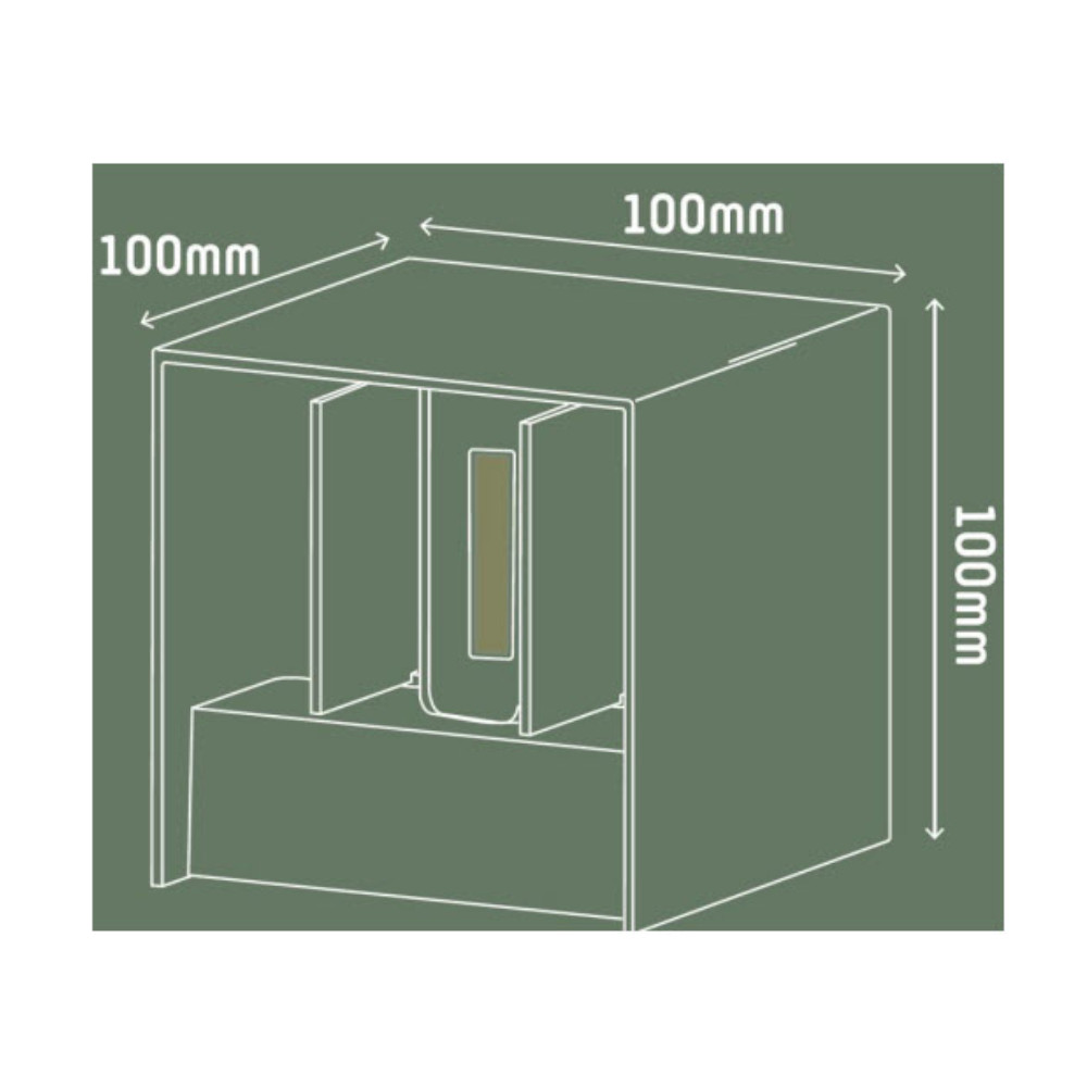 LUMINAIRE MURAL LED EXTÉRIEUR AJUSTABLE