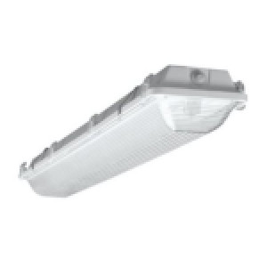 4' FIXTURE - 2 TUBES - POLYCARBONATE LENS - IP65