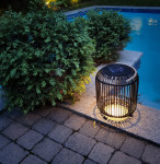 LUMINAIRE LED SOLAIRE TULUM - 15''