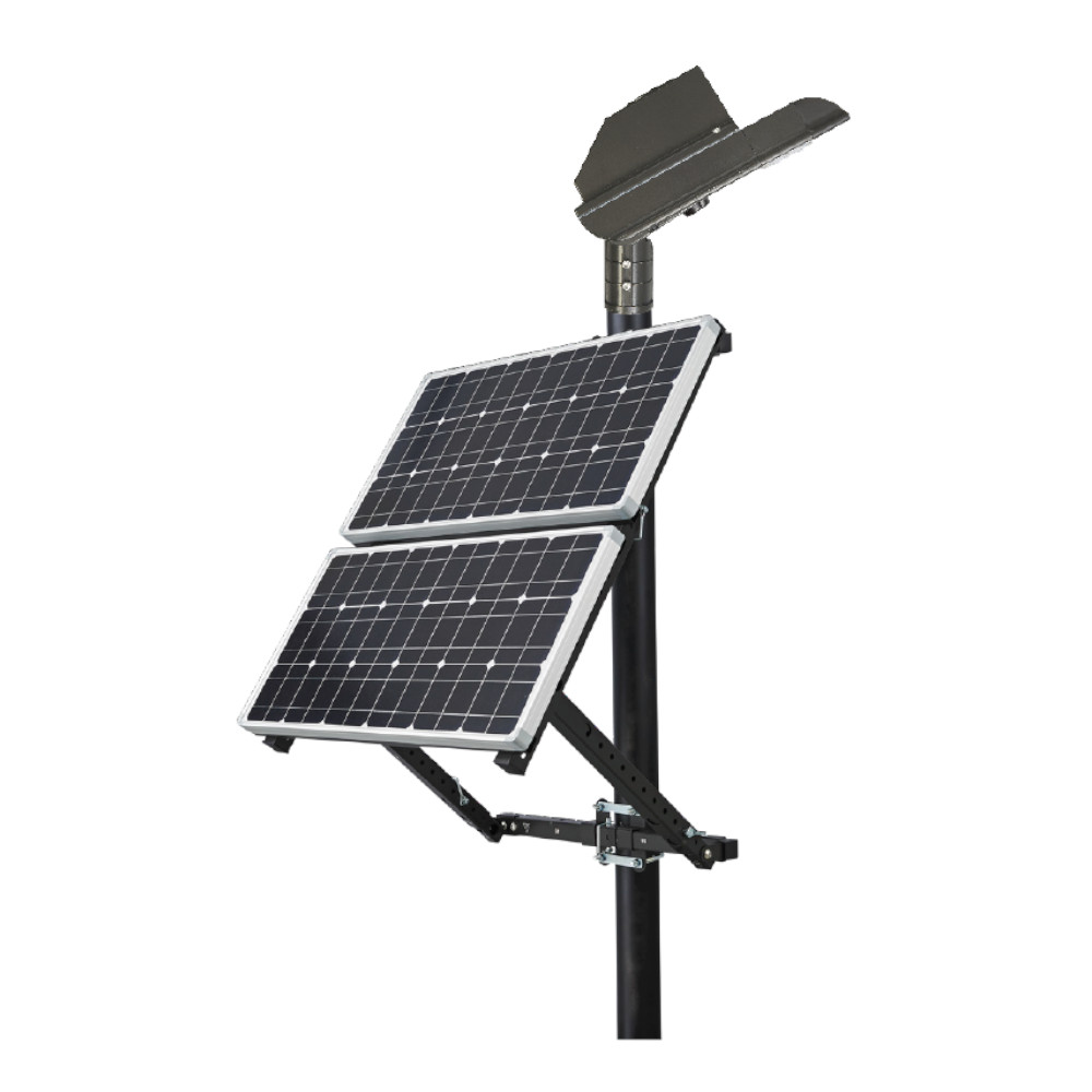 PROJECTEUR LED SOLAIRE HYBRIDE 50W 5000K