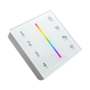 4 ZONE W24 WALL CONTROLLER - RGB/RGBW LEDCO