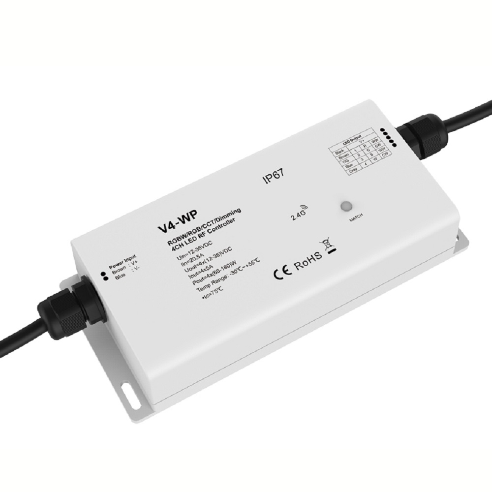 LEDCO 4-CHANNEL UNIVERSAL OUTDOOR RECEIVER (IP67)