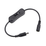 BLACK SWITCH - ON/OFF - 12/24V