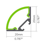 ALUMINUM PROFILE #24