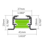ALUMINIUM PROFILE #158