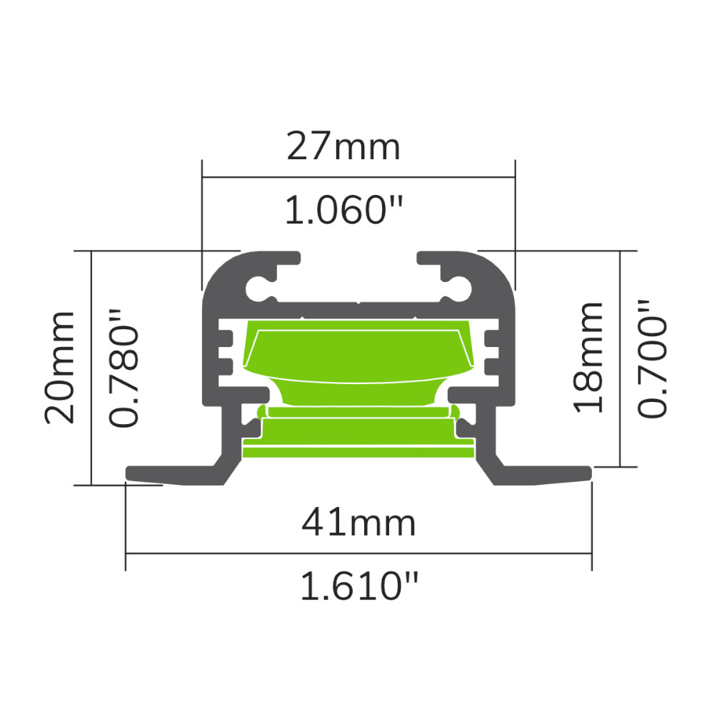 ALUMINIUM PROFILE #158
