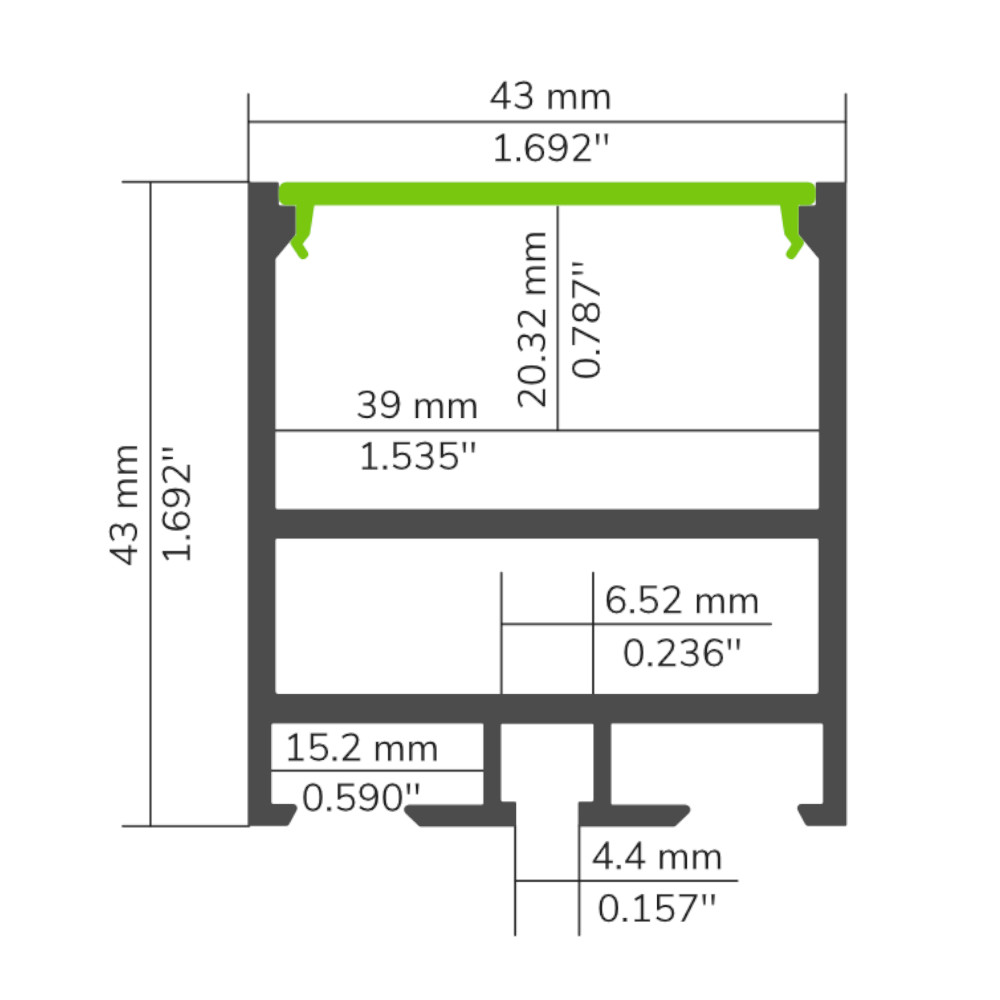 ALUMINUM PROFILE #49