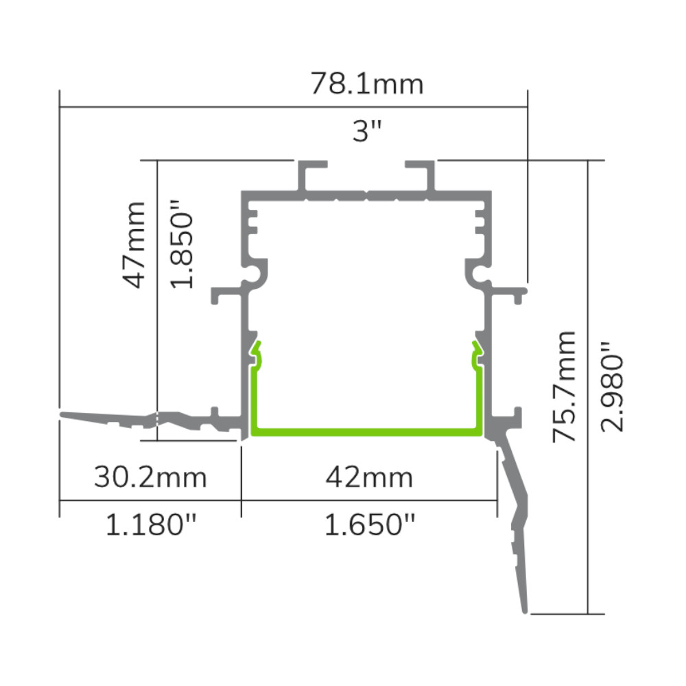 ALUMINUM PROFILE #854