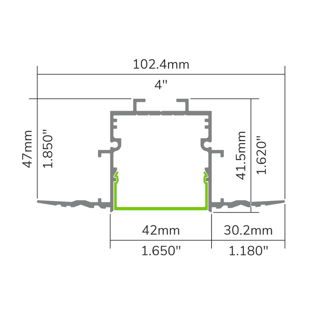 PROFILÉ ALUMINIUM #855