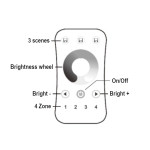 ENSEMBLE TÉLÉCOMMANDE ET RÉCEPTEUR R21 1 ZONE - BLANC LEDCO