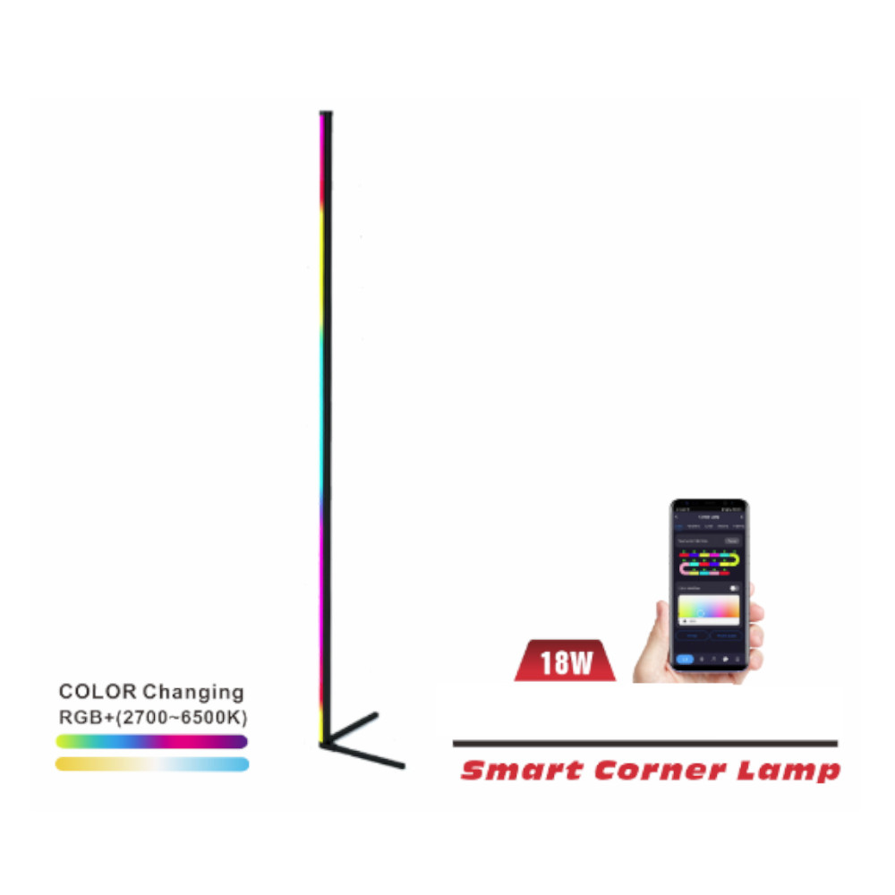 LUMINAIRE DE COIN INTELLIGENTE RGB - 18W