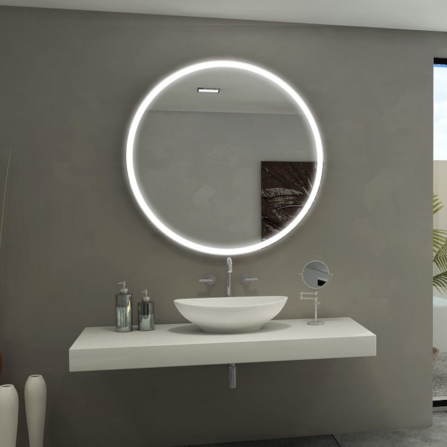 MIROIR LED GALAXY ROND