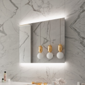 MIROIR LED PARIS GIVRÉ RÉTRO-ÉCLAIRÉ