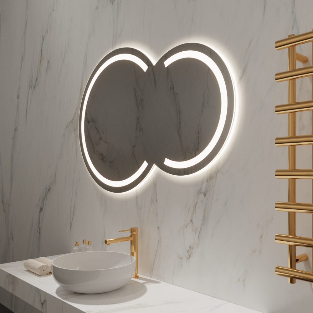 BUBBLE HARMONY LED MIRROR