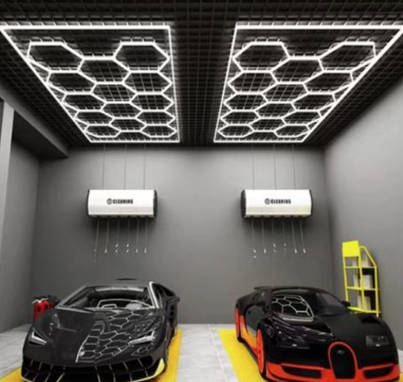 HEXAGONAL LED CEILING LIGHT 6500K (14 HEXS)