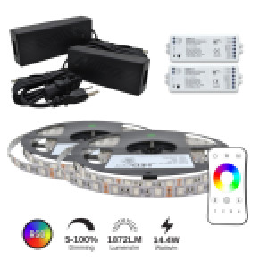 Kit de Démarrage - 10M de Ruban LED RGB-W (30K)