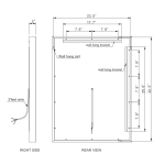 CHIC RECTANGLE LED MIRROR