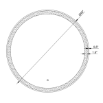 GHOST ROUND LED MIRROR