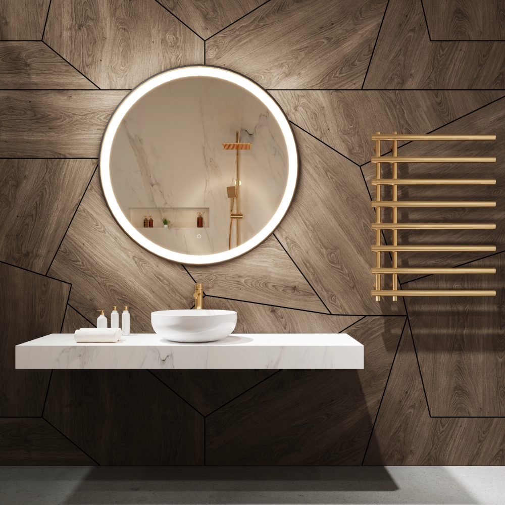 GHOST ROUND LED MIRROR