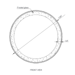 MIROIR LED CHIC ROND