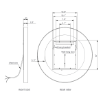 MIROIR LED CHIC ROND